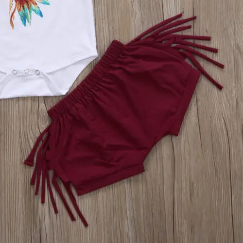 Infant Baby Girls Feather Clothes Outfits 3Pcs Newborn Romper Tassels Shorts Headband Clothes set
Infant Baby Girls Feather Clothes Outfits 3Pcs Newborn Romper Tassels Shorts Headband Clothes set