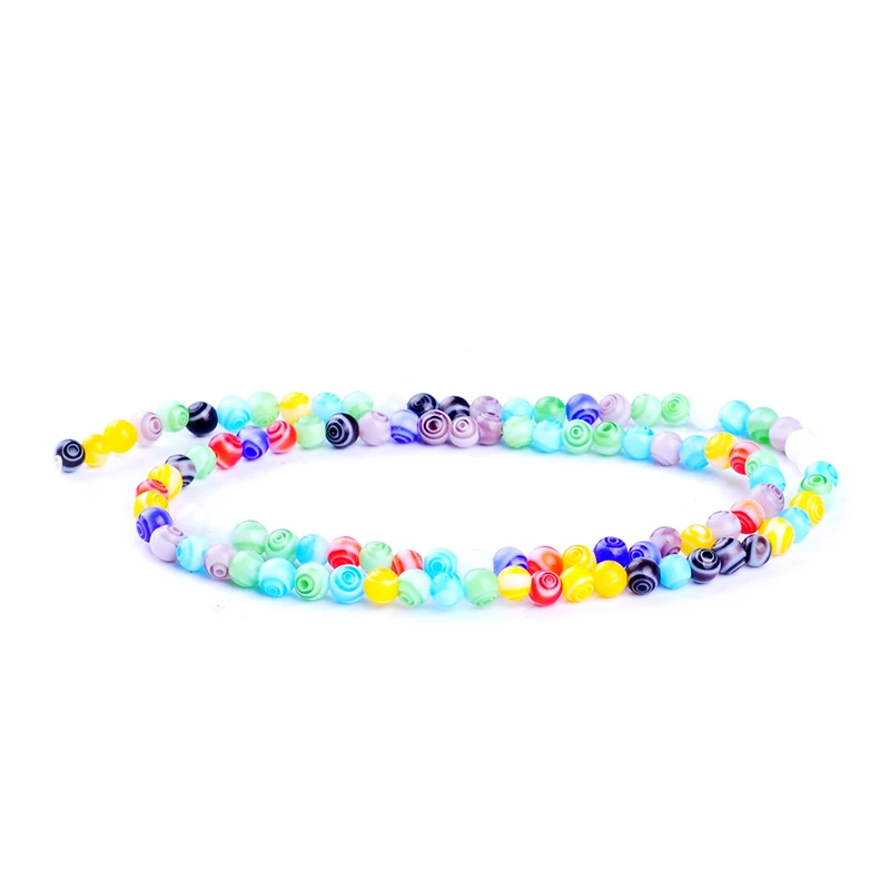 99pcs/pack colors mixed 4mm Spiral pattern lampwork glazed glass beads for bracelet necklace DIY jewelry making
99pcs/pack colors mixed 4mm Spiral pattern lampwork glazed glass beads for bracelet necklace DIY jewelry making