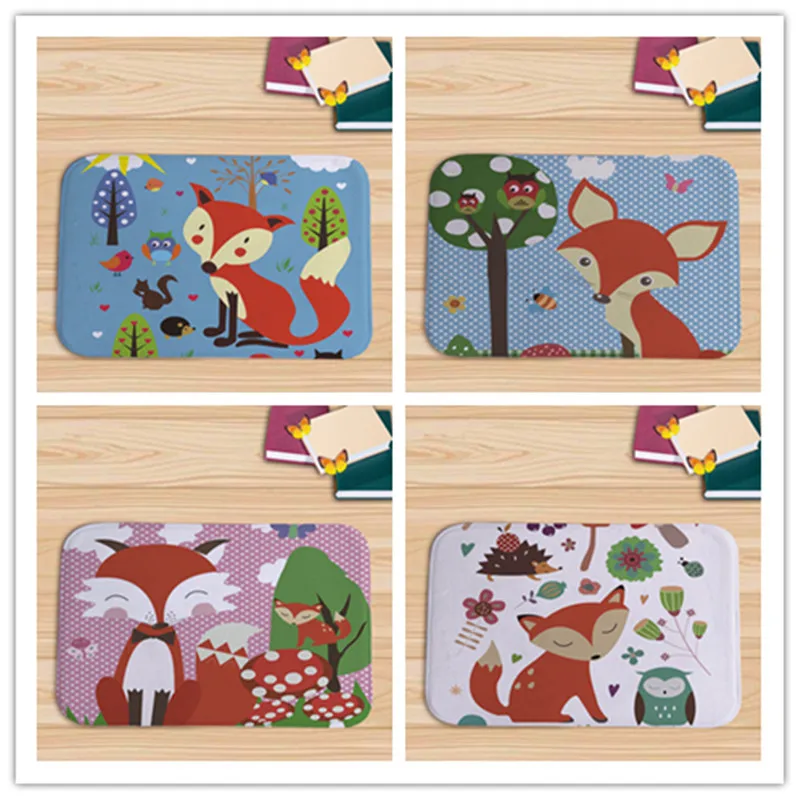 new home decor door mat cartoon fox reactive dyeing floor mats bath kitchen carpet living room Bay window carpets 40x60cm
new home decor door mat cartoon fox reactive dyeing floor mats bath kitchen carpet living room Bay window carpets 40x60cm