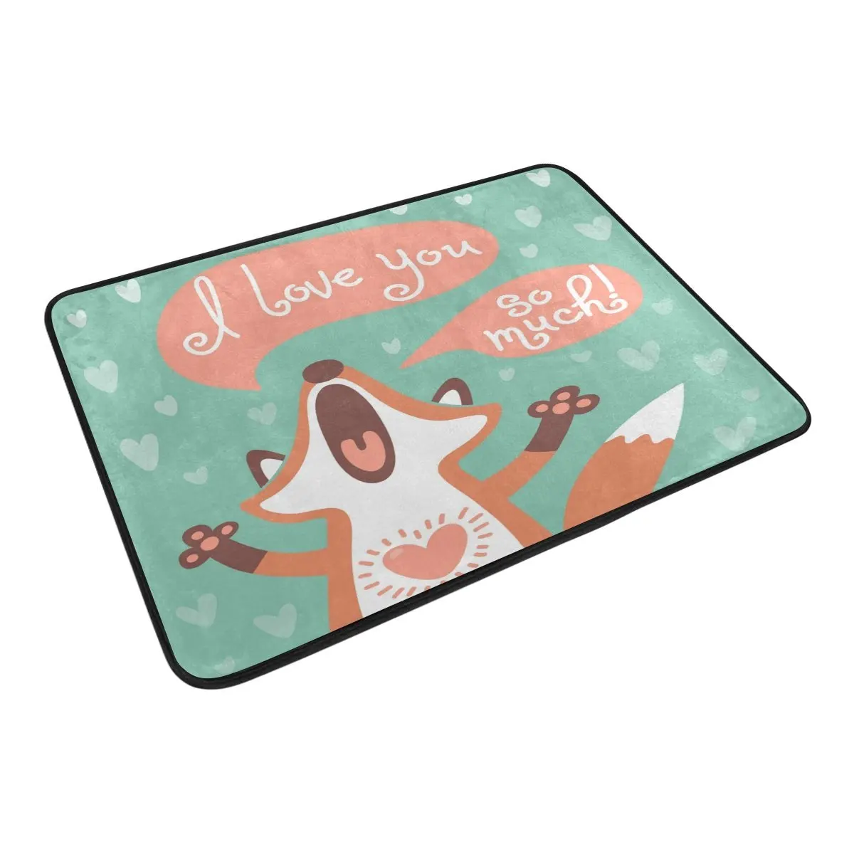 Cute Cartoon Fox Express Its Love Waterproof Polyester Fabric Shower Curtain with Hooks Doormat Bath Floor Mat Bathroom
Cute Cartoon Fox Express Its Love Waterproof Polyester Fabric Shower Curtain with Hooks Doormat Bath Floor Mat Bathroom