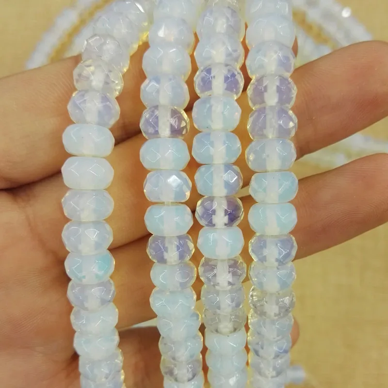 72pc opal section natural stone beads for jewelry making 5x8MM Fashion charm women Bracelet necklace accessories Free shipping
72pc opal section natural stone beads for jewelry making 5x8MM Fashion charm women Bracelet necklace accessories Free shipping