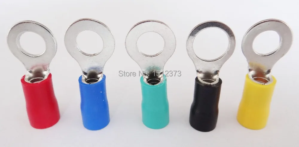 250PCS/lot pre-insulating terminal RV1.25-5 22-18AWG(0.5-1.5 square meter) wire connector
250PCS/lot pre-insulating terminal RV1.25-5 22-18AWG(0.5-1.5 square meter) wire connector