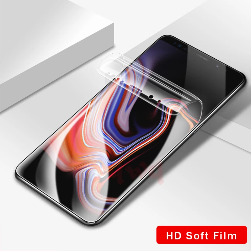 15D изогнутая мягкая пленка для Samsung Galaxy S10 Plus Lite S8 S9 Защита экрана Note 9 8 S6 S7 edge не