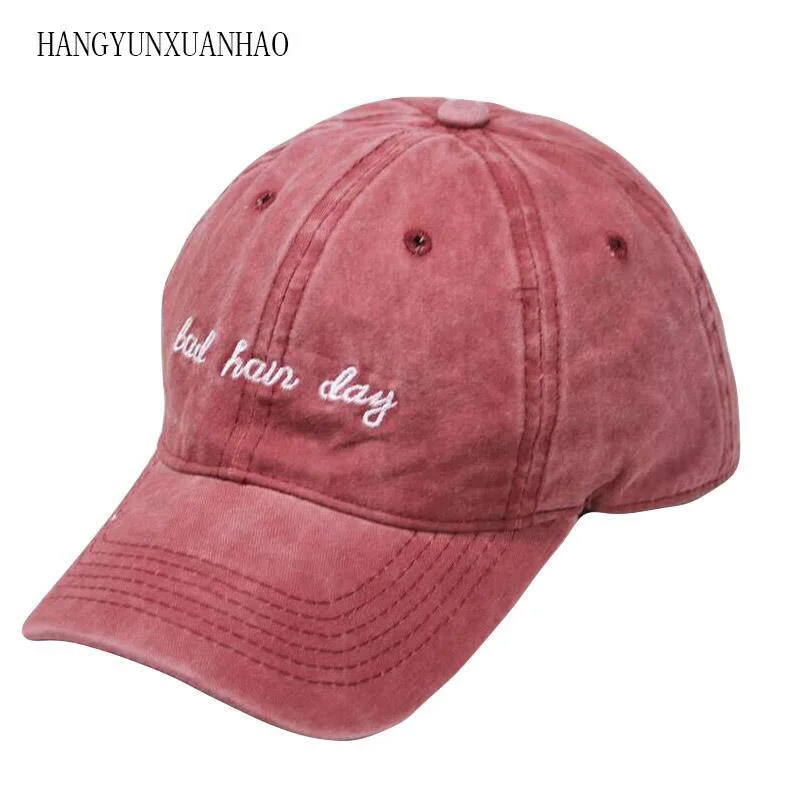 New Bad Hair Day Cap Washed Baseball Cap Women Men Hat Cap Casual Snapback Letter Dad Hat Summer Cotton Adjustable Bone Male
New Bad Hair Day Cap Washed Baseball Cap Women Men Hat Cap Casual Snapback Letter Dad Hat Summer Cotton Adjustable Bone Male