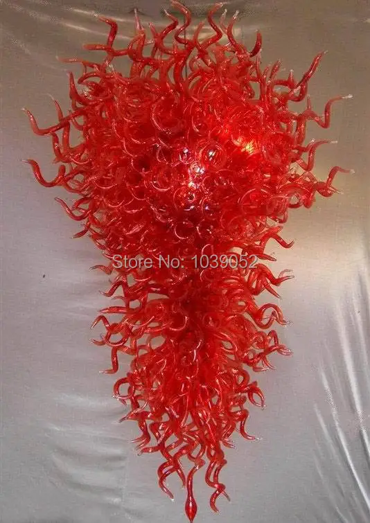 Hotel Large Pure Red Hand Blown Glass Crystals For Chandeliers
Hotel Large Pure Red Hand Blown Glass Crystals For Chandeliers