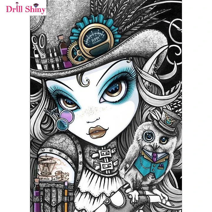 Full 5D DIY Diamond Painting Little girl and owl with hat Handmade Needlework Embroidery Cross Stitch Home Decor Christmas Gift
Full 5D DIY Diamond Painting Little girl and owl with hat Handmade Needlework Embroidery Cross Stitch Home Decor Christmas Gift