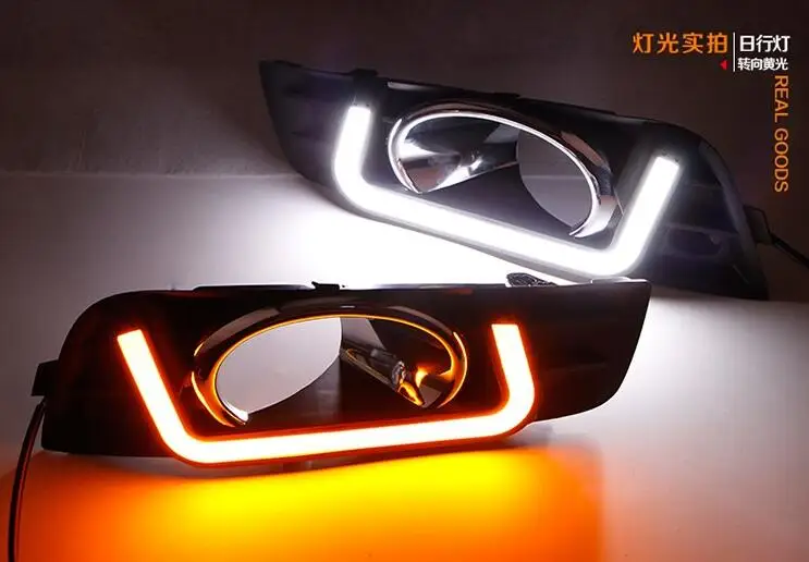 Osmrk led drl daytime running light for Chevy Chevrolet Cruze 2009-2013, with yellow turn signal, wireless switch
Osmrk led drl daytime running light for Chevy Chevrolet Cruze 2009-2013, with yellow turn signal, wireless switch