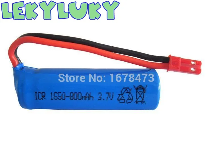 LEKYLUKY 15c 3.7V 800Mah Li-ion rechargable battery for R/C car R/C boat R/C helicopter 5.4*1.7cm
LEKYLUKY 15c 3.7V 800Mah Li-ion rechargable battery for R/C car R/C boat R/C helicopter 5.4*1.7cm