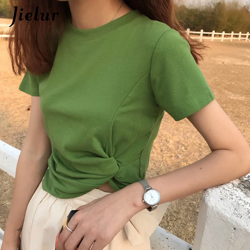 Jielur 3PCS/LOT Women T-shirt Summer Solid Color Short Sleeve TShirts Womans O-neck Hipster 7 Colors Tee Shirt Roupas Feminina
Jielur 3PCS/LOT Women T-shirt Summer Solid Color Short Sleeve TShirts Womans O-neck Hipster 7 Colors Tee Shirt Roupas Feminina