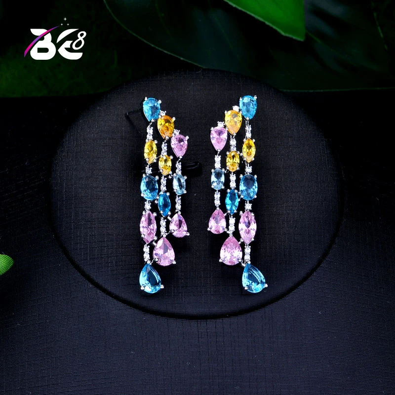 Be 8 Brilliant Geometric Stick Micro Cubic Zirconia Drop Earring Pave Women Wedding Bridal Party Earring Jewelry Mujer ModaE736
Be 8 Brilliant Geometric Stick Micro Cubic Zirconia Drop Earring Pave Women Wedding Bridal Party Earring Jewelry Mujer ModaE736