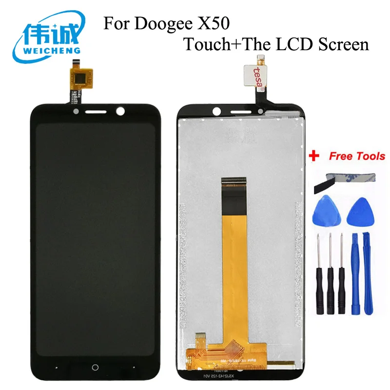 5.0'' Sensor LCD For Doogee X50 X50L LCD Display+Touch Screen Digitizer Assembly For Doogee X50/X50L Mobile Phone Accessories
5.0'' Sensor LCD For Doogee X50 X50L LCD Display+Touch Screen Digitizer Assembly For Doogee X50/X50L Mobile Phone Accessories