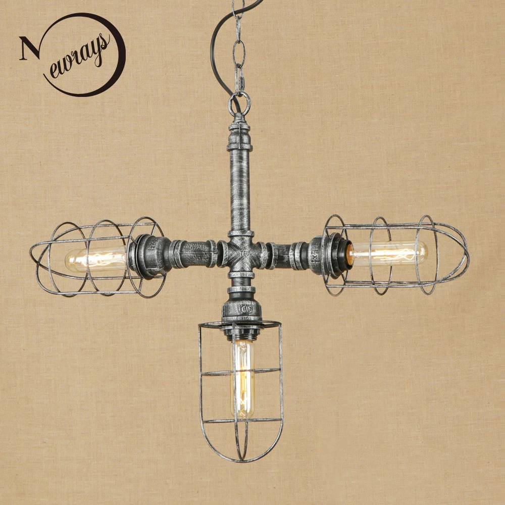 Vintage iron painted pendant lamp LED 3 lamp Pendant Light Fixture E27 110V 220V For Kitchen Lights bed room study dining room
Vintage iron painted pendant lamp LED 3 lamp Pendant Light Fixture E27 110V 220V For Kitchen Lights bed room study dining room