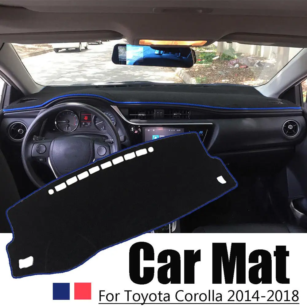 Car Dashboard Avoid Light Pad Instrument Platform Desk Cover Mats Carpets For Toyota Corolla 2014-2018
Car Dashboard Avoid Light Pad Instrument Platform Desk Cover Mats Carpets For Toyota Corolla 2014-2018