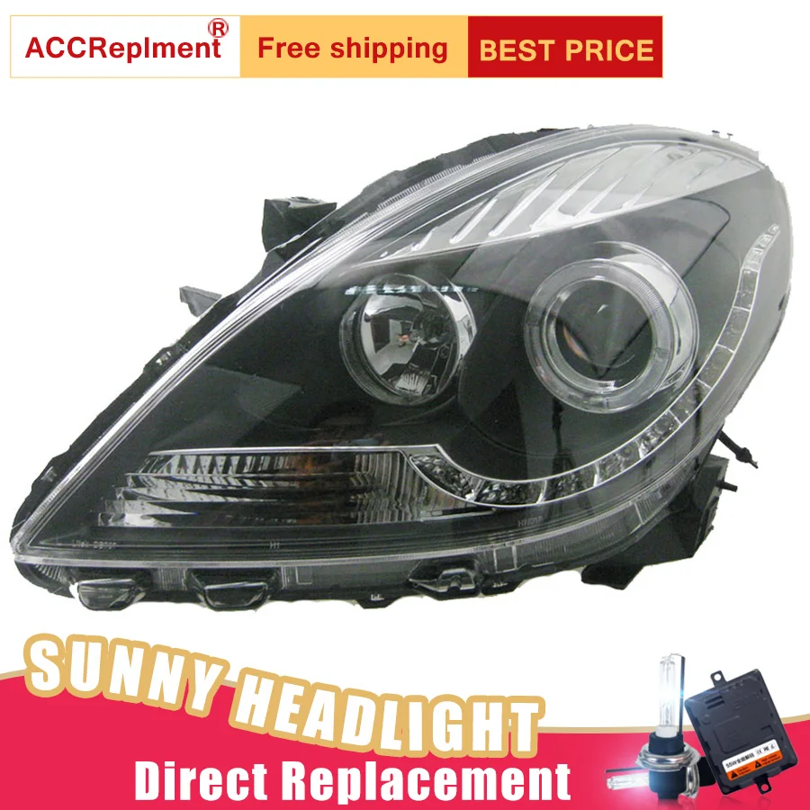 2Pcs LED Headlights For Nissan Sunny 2011-2013 led car lights Angel eyes xenon HID KIT Fog lights LED Daytime Running Lights
2Pcs LED Headlights For Nissan Sunny 2011-2013 led car lights Angel eyes xenon HID KIT Fog lights LED Daytime Running Lights