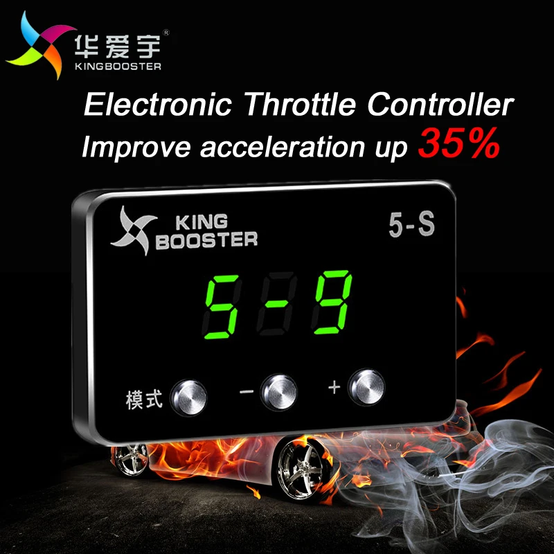 KINGBOOSTER 5 Mode Car Pedal Commander Electronic Throttle Controller Accelerator For CADILLAC XTS 2013-2014
KINGBOOSTER 5 Mode Car Pedal Commander Electronic Throttle Controller Accelerator For CADILLAC XTS 2013-2014