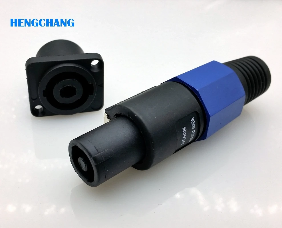 4pin Ohm connector with lock XLR plug with socket 4pins XLR Male connector for microphone Stereo System speaker box
4pin Ohm connector with lock XLR plug with socket 4pins XLR Male connector for microphone Stereo System speaker box