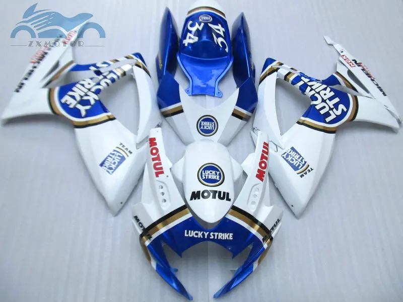 Injection Fairing kits for Suzuki GSXR 600 GSXR600 750 2006 2007 motorcycle sport fairings kit GSXR750 K6 06 07 blue white parts
Injection Fairing kits for Suzuki GSXR 600 GSXR600 750 2006 2007 motorcycle sport fairings kit GSXR750 K6 06 07 blue white parts