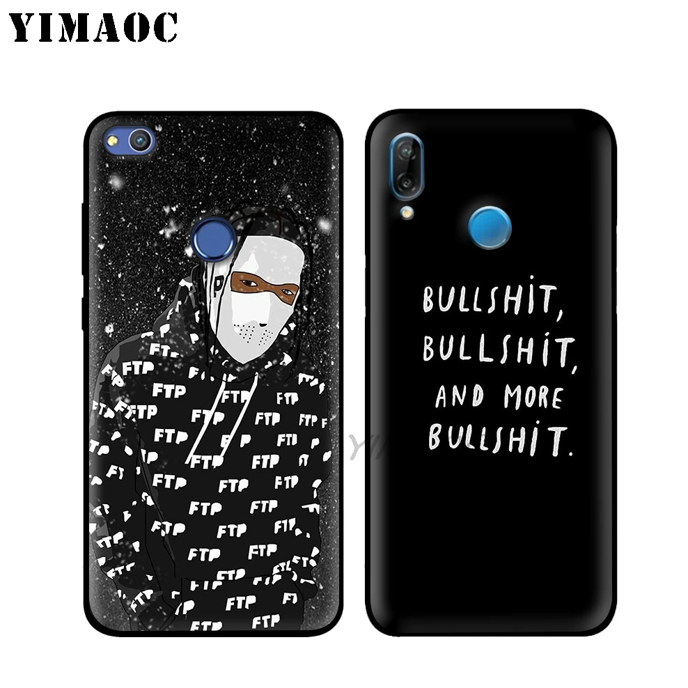 YIMAOC FTP CHILL Cool Logo Soft Case for Huawei Honor Mate 20 9X Note 10 Pro 8X 8 6A 7A 7X 7C Y9 Y7 Y6 Prime 2018 2017 View |