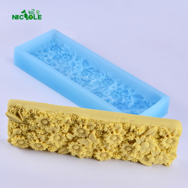 Flat Silicone Soap Mold with Decorative Patterns on the Bottom for Craft Handmade DIY
Flat Silicone Soap Mold with Decorative Patterns on the Bottom for Craft Handmade DIY