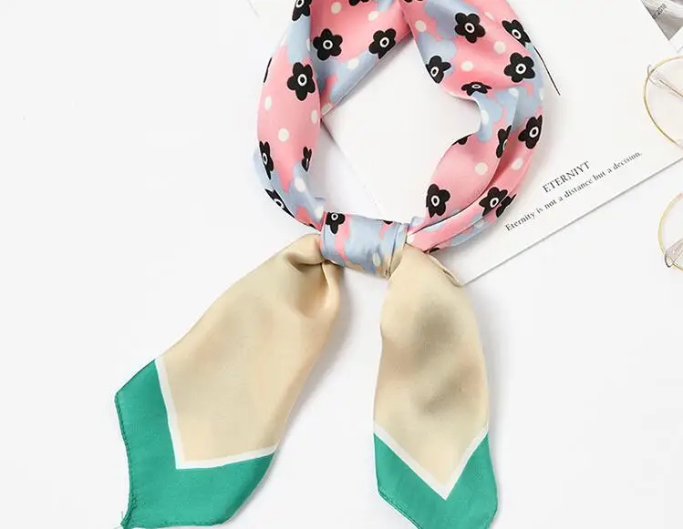 Yishine 70*70 CM Women Multifunction Polyester Silk Scarf Flowers Florals Printed Satin Small Square Wraps Scarves Shawl
Yishine 70*70 CM Women Multifunction Polyester Silk Scarf Flowers Florals Printed Satin Small Square Wraps Scarves Shawl
