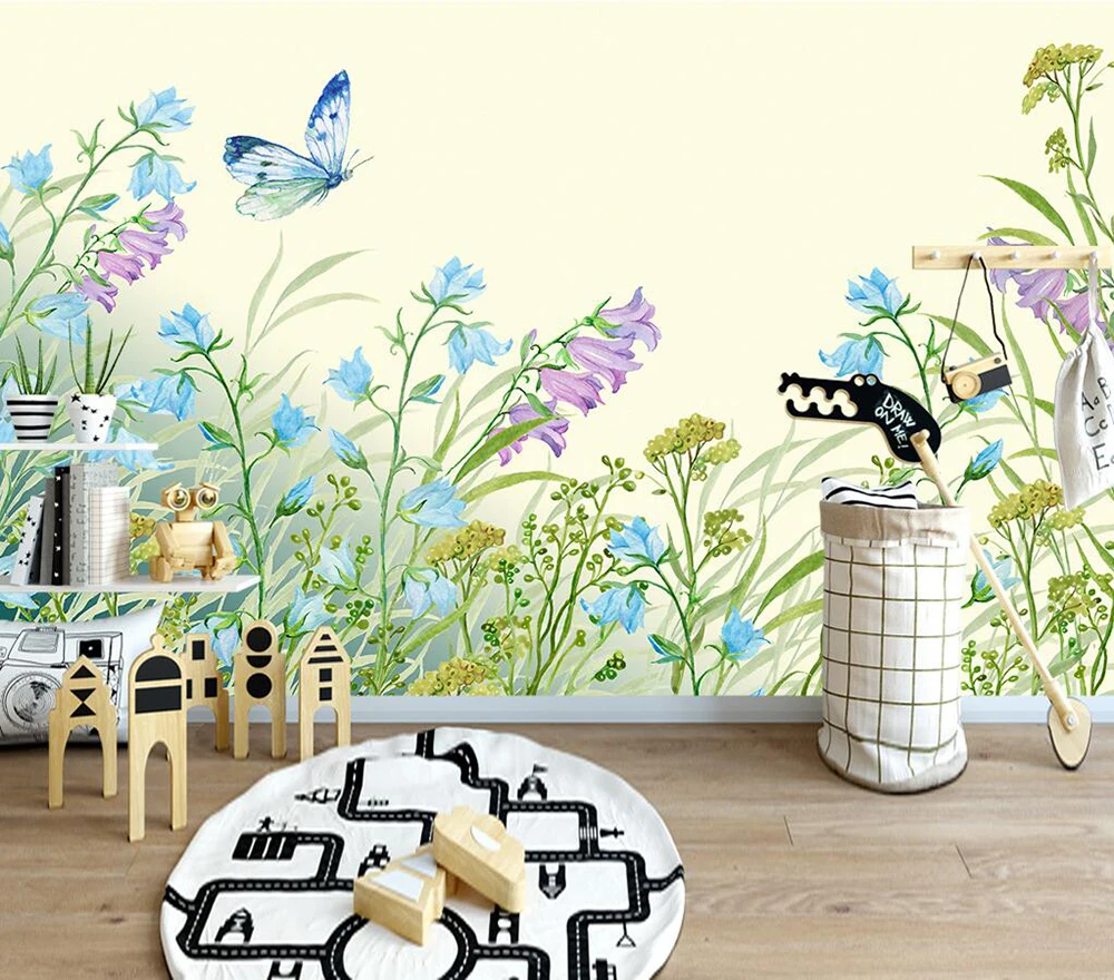 Custom wallpaper Simple small fresh green leaf flower watercolor style background wall
Custom wallpaper Simple small fresh green leaf flower watercolor style background wall