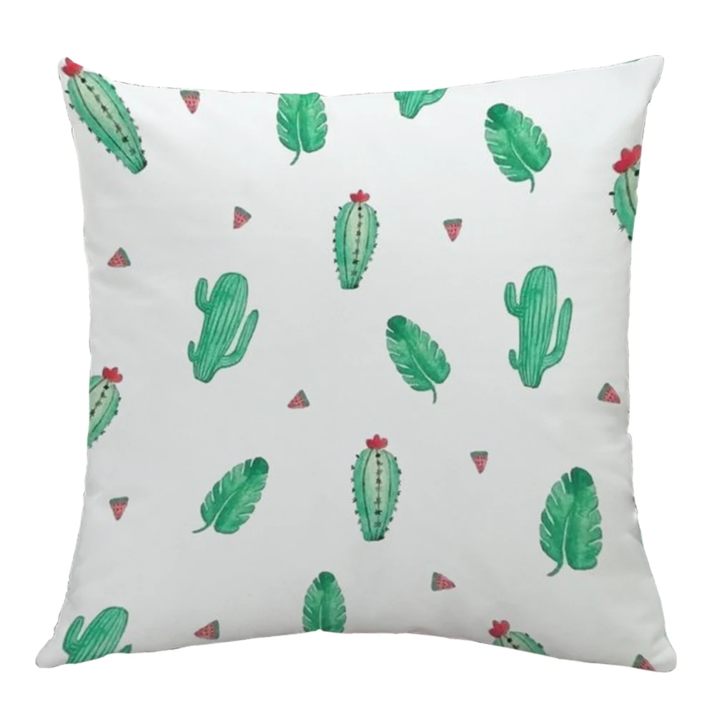 Tropical Cactus Printed Throw Pillow Case Sofa & Bed Home Decor Design Square Cushion Cover Colorful Cartton Pillowcase Cover
Tropical Cactus Printed Throw Pillow Case Sofa & Bed Home Decor Design Square Cushion Cover Colorful Cartton Pillowcase Cover