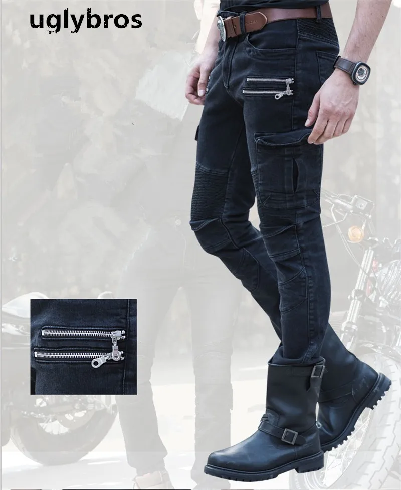 Uglybros UBP-019 Straight Casual Jeans Motorcycle Protector Pants Men's Moto Pants Racing Pants with detachable protector
Uglybros UBP-019 Straight Casual Jeans Motorcycle Protector Pants Men's Moto Pants Racing Pants with detachable protector