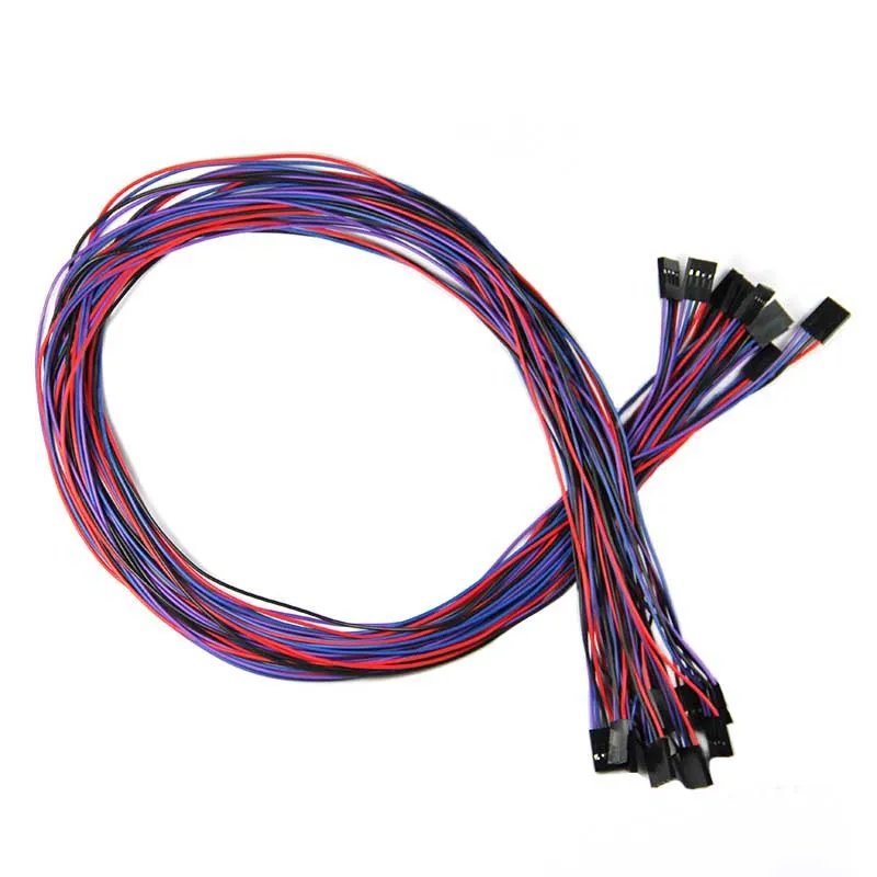 10pcs x 70cm 4pin Female to female jumper wire Dupont cable connector for reprap 3D printer ramps 1.4
10pcs x 70cm 4pin Female to female jumper wire Dupont cable connector for reprap 3D printer ramps 1.4