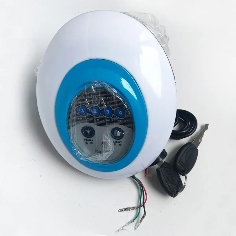 5 in1 LED Headlight Frontlight for Electric Bike Scooter 36V Light with Horn Lock
5 in1 LED Headlight Frontlight for Electric Bike Scooter 36V Light with Horn Lock