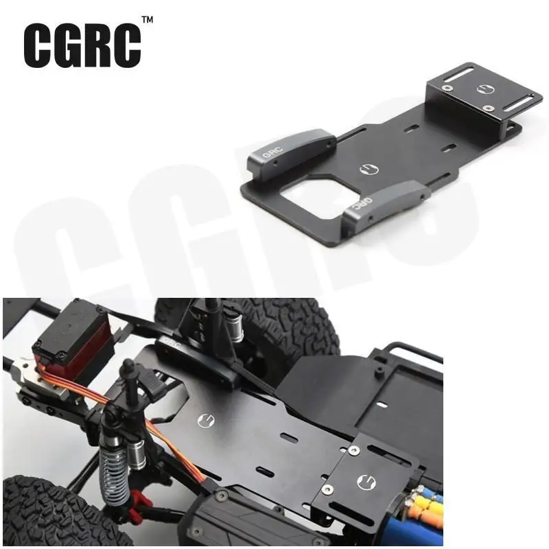 1/10 RC Crawler Low Center Of Gravity Battery Bracket Metal / Esc пластина перемещения для Axial SCX10 II Ax90046|1/10 rc|rc