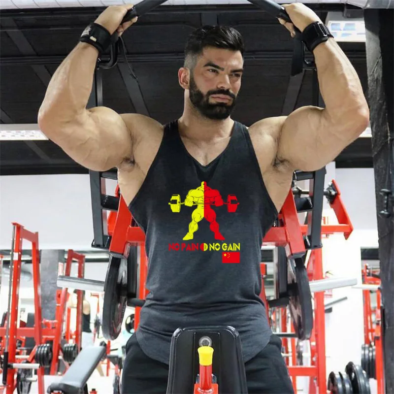 Фирменная спортивная футболка Stringer для бодибилдинга, Майки для тренажерного зала, жилет для бега, мужская майка без рукавов для фитнеса, топ...
Фирменная спортивная футболка Stringer для бодибилдинга, Майки для тренажерного зала, жилет для бега, мужская майка без рукавов для фитнеса, топ...