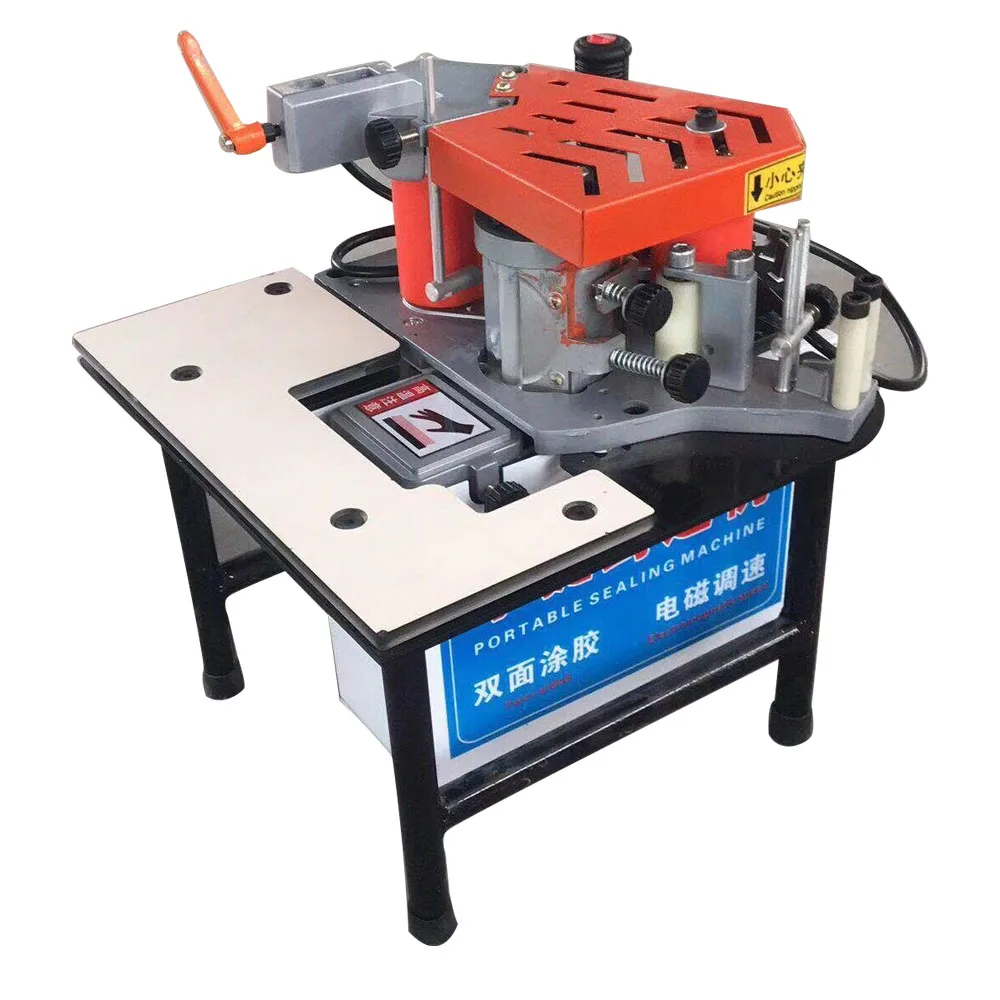 FC1001S Edge Banding Machine Portable Two-sided Gluing Edge Bander speed controllable Woodworking Edge Banding Machine 220V 750W
FC1001S Edge Banding Machine Portable Two-sided Gluing Edge Bander speed controllable Woodworking Edge Banding Machine 220V 750W