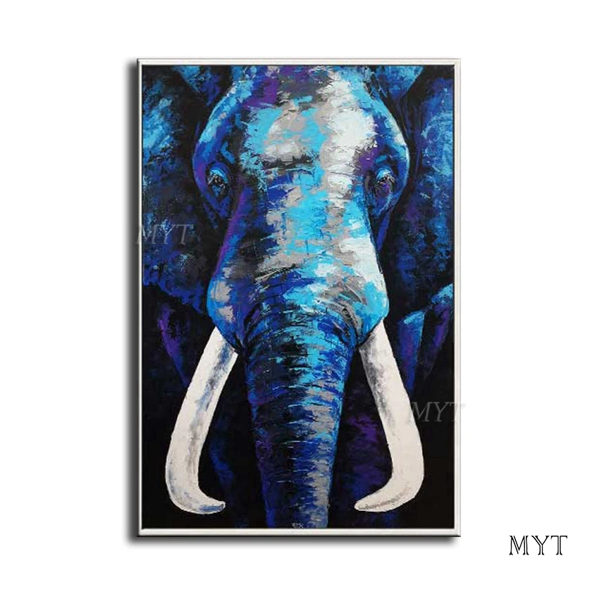 Large Size Oil Painting Elephant Head Art Abstract Hand-painted Oil Painting 1 Panel Wall Art Oil Painting On Canvas No Framed
Large Size Oil Painting Elephant Head Art Abstract Hand-painted Oil Painting 1 Panel Wall Art Oil Painting On Canvas No Framed