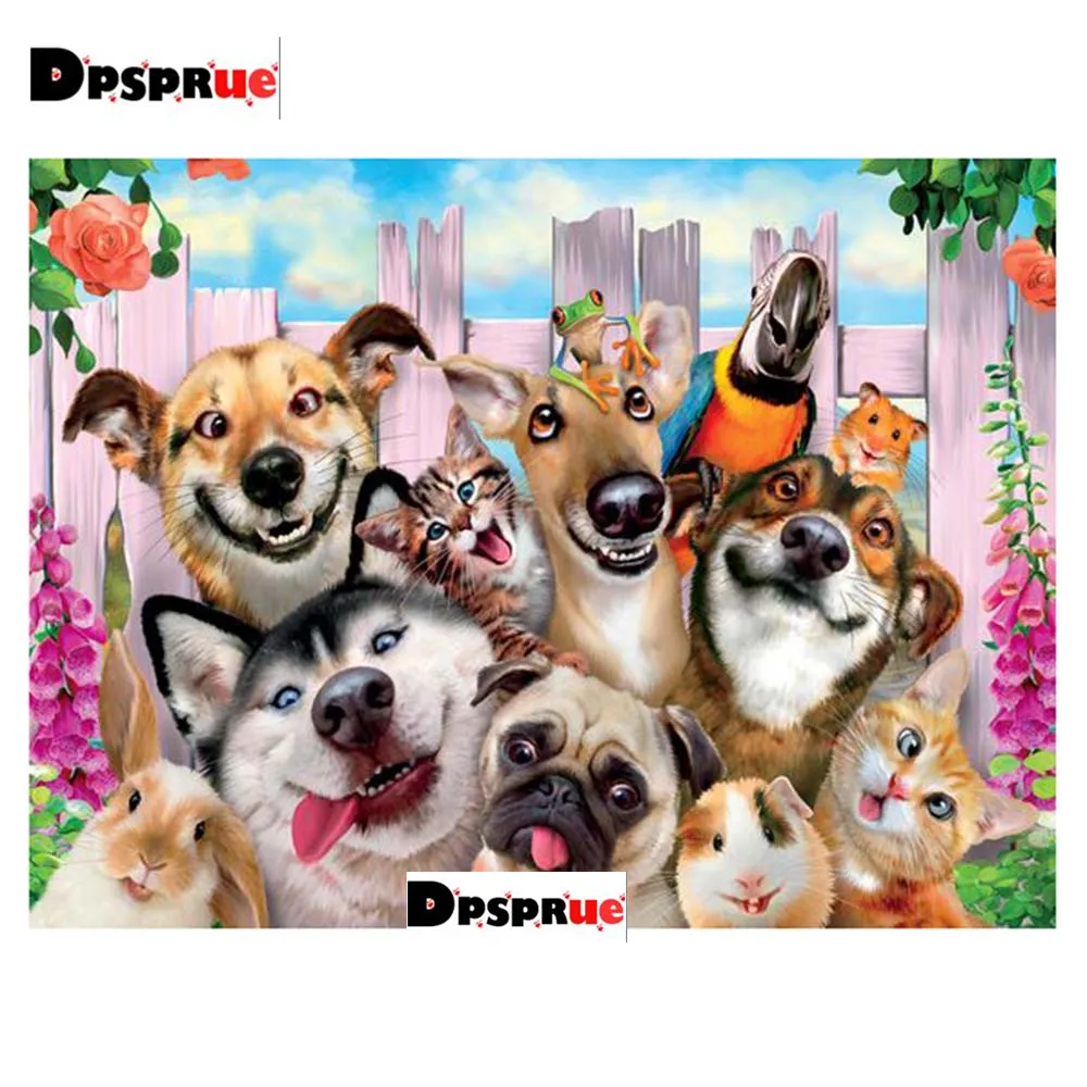 Dpsprue полностью квадратная/круглая Алмазная Картина Вышивка крестом Собака Кошка Животное Алмазная 3D Вышивка Сделай Сам 5D Moasic Рождественски...
Dpsprue полностью квадратная/круглая Алмазная Картина Вышивка крестом Собака Кошка Животное Алмазная 3D Вышивка Сделай Сам 5D Moasic Рождественски...