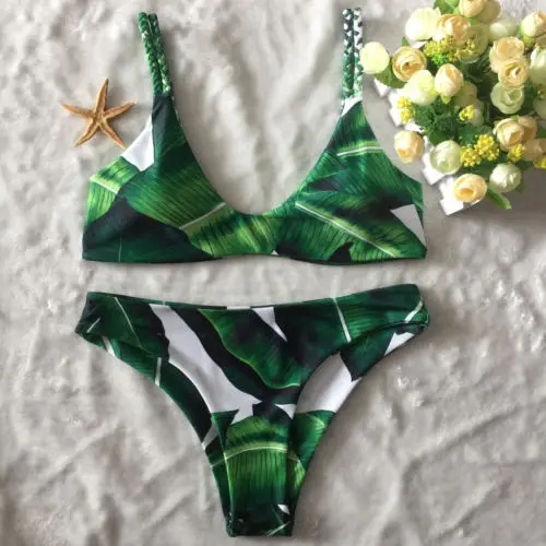 Women Bikini Set Bandage Push Up Padded Swimwear Women SwimsuiT Printed Brazilian Style Women Bathing Suit Beachwear
Women Bikini Set Bandage Push Up Padded Swimwear Women SwimsuiT Printed Brazilian Style Women Bathing Suit Beachwear