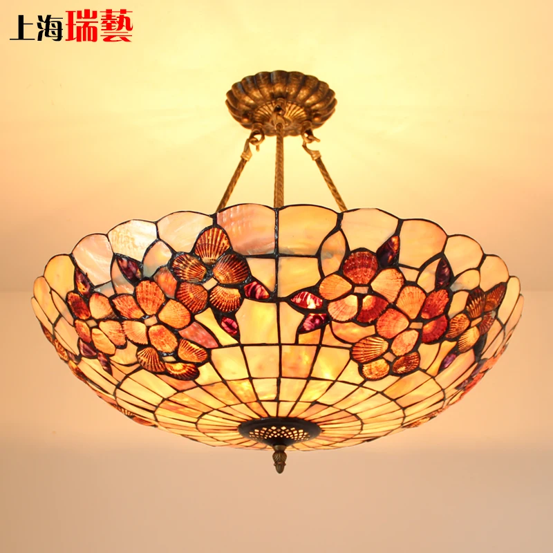 Tiffany Mediterranean style natural shell Pendant Lights lustres night light led lamp floor bar home lighting Free shipping
Tiffany Mediterranean style natural shell Pendant Lights lustres night light led lamp floor bar home lighting Free shipping