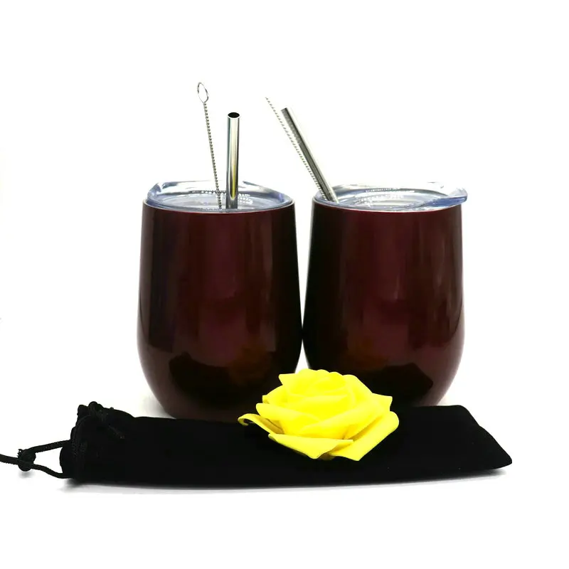 Free Custom Red Wine Glass Straw Suit Ice Beer Mug Cold Coffee Cup 12oz 304 Stainless Steel Vacuum flask Office Water Bottle
Free Custom Red Wine Glass Straw Suit Ice Beer Mug Cold Coffee Cup 12oz 304 Stainless Steel Vacuum flask Office Water Bottle
