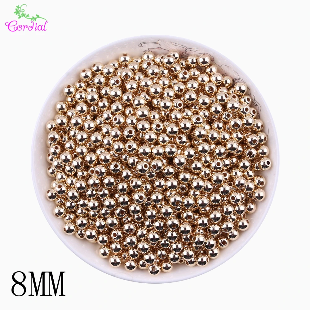 Fashion Charms Bead Accessories 1000pcs/lot 4mm 5mm 6mm 8mm KC Gold Bead Spacer Bead Spacers For Handmade Bracelet Jewelry
Fashion Charms Bead Accessories 1000pcs/lot 4mm 5mm 6mm 8mm KC Gold Bead Spacer Bead Spacers For Handmade Bracelet Jewelry