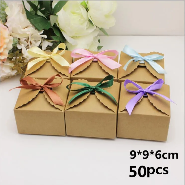 Kraft Paper Wedding Candy Box Brown Square large 9x9x6cm package Boxes wedding favor Supplies 50pcs/lot
Kraft Paper Wedding Candy Box Brown Square large 9x9x6cm package Boxes wedding favor Supplies 50pcs/lot