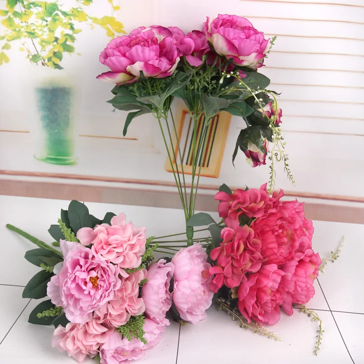 5 Bouquets Artificial Handmade Peony of Rural Style Flower Buds Heads For Wedding Home Bridal Bouquet Decoration
5 Bouquets Artificial Handmade Peony of Rural Style Flower Buds Heads For Wedding Home Bridal Bouquet Decoration