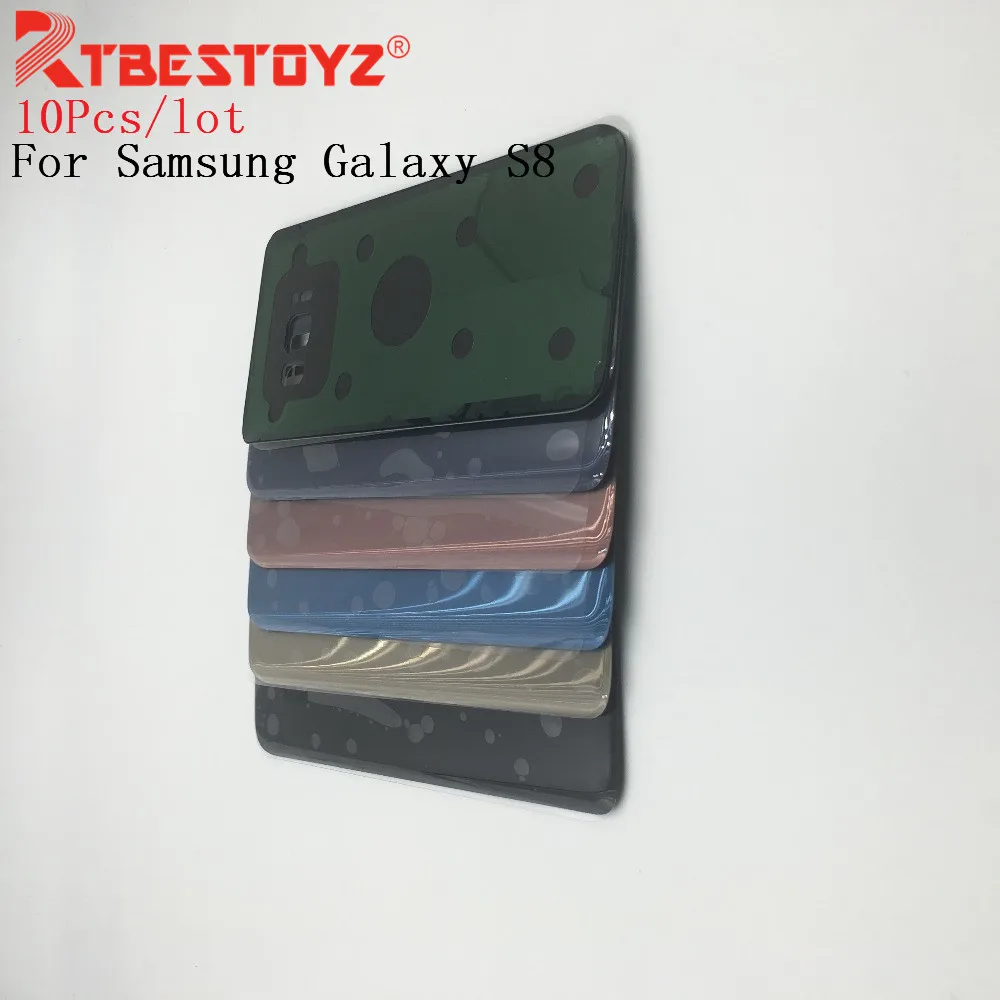 RTBESTOYZ 10Pcs/lot For Samsung Galaxy S8 G950 G950F Back Battery Glass Cover Rear Door Panel Housing Case With Adhesive Sticker
RTBESTOYZ 10Pcs/lot For Samsung Galaxy S8 G950 G950F Back Battery Glass Cover Rear Door Panel Housing Case With Adhesive Sticker