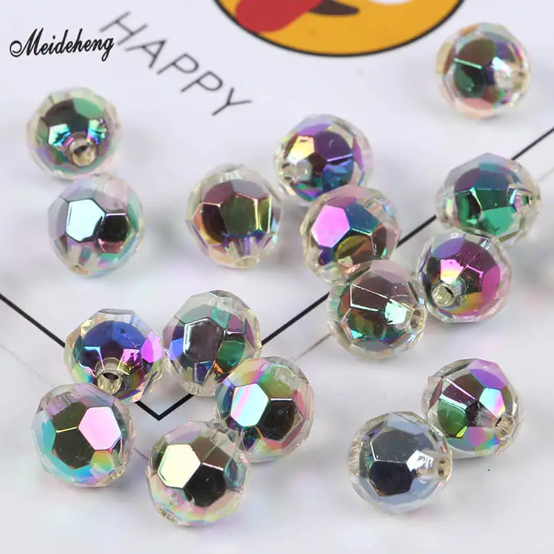 Acrylic Fashion Jewelry Mkaing Angular Beads DIY Colorful Plating Children Necklace Kids Gift Bracelet Head-Rope Hair Accessory
Acrylic Fashion Jewelry Mkaing Angular Beads DIY Colorful Plating Children Necklace Kids Gift Bracelet Head-Rope Hair Accessory