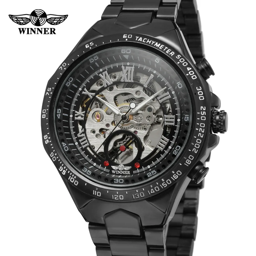 T-Winner Men's Watch New Design Stainless Steel Bracelet Skeleton Best Original Automatic Wristwatches Color Silver WRG8067M4B
T-Winner Men's Watch New Design Stainless Steel Bracelet Skeleton Best Original Automatic Wristwatches Color Silver WRG8067M4B