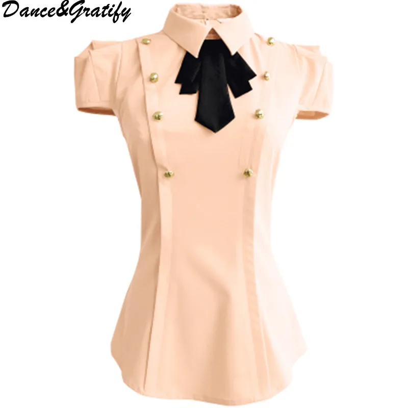 New Summer Preppy Style Women Turn Down Collar Bowtie Tshirt Sweet Girls Short Sleeve Slim All Match Top Blusas
New Summer Preppy Style Women Turn Down Collar Bowtie Tshirt Sweet Girls Short Sleeve Slim All Match Top Blusas