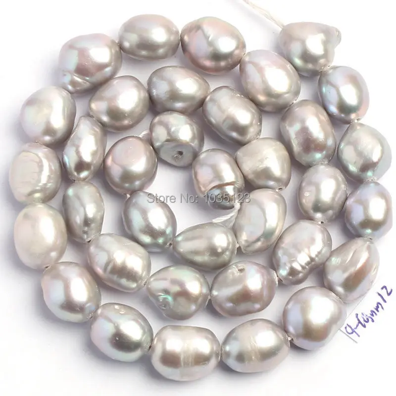 High Quality 9-10mm Gray Natural Freshwater Pearl Freeform Shape DIY Gems Loose Beads Strand 15" Jewelry Making w869
High Quality 9-10mm Gray Natural Freshwater Pearl Freeform Shape DIY Gems Loose Beads Strand 15" Jewelry Making w869
