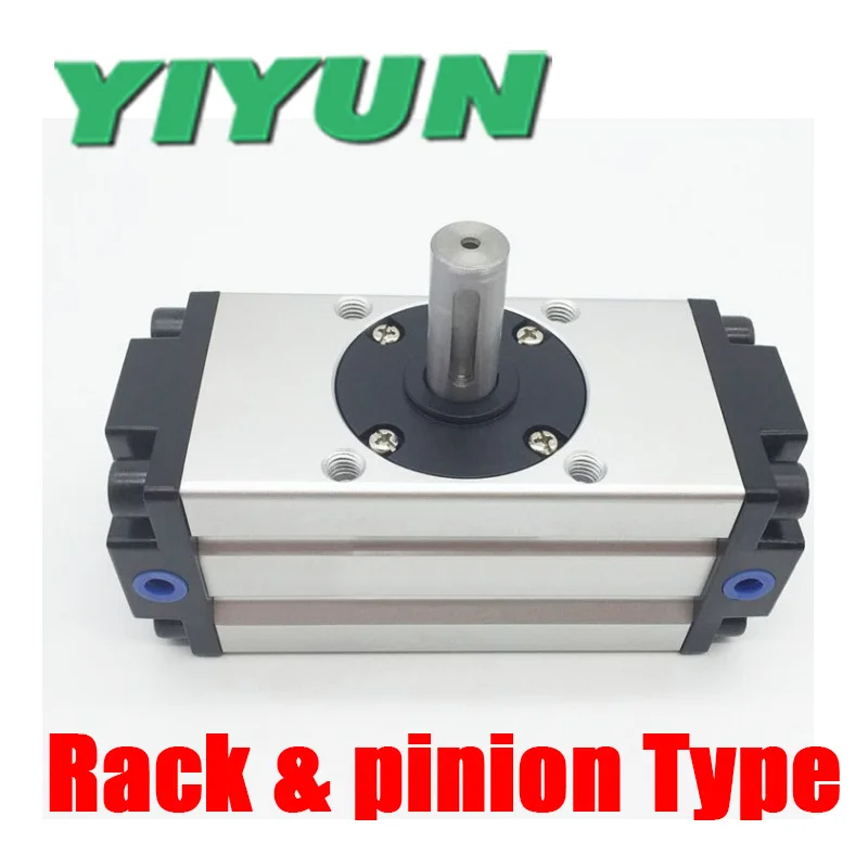 

YIYUN Rack & pinion Type Rotary Actuator CRA1/CDRA1 series CDRA1B63-180° 90° CDRA1B80-180° 90° CDRA1B100-180° 90°