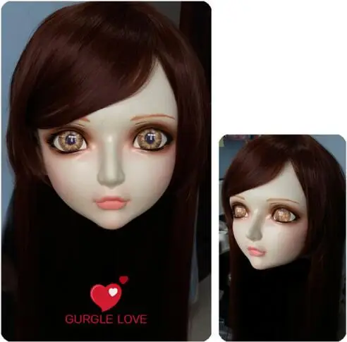 (Kig0198)Gurglelove Female Sweet Girl Resin Half Head Kigurumi BJD Mask Cosplay Japanese Anime Role Lolita Mask Crossdress Doll
(Kig0198)Gurglelove Female Sweet Girl Resin Half Head Kigurumi BJD Mask Cosplay Japanese Anime Role Lolita Mask Crossdress Doll