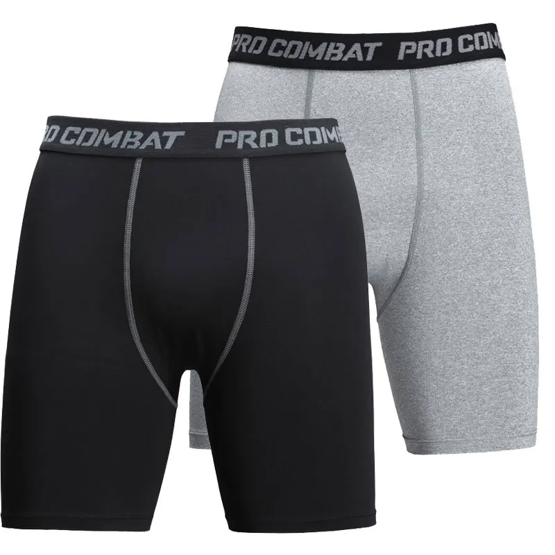 Men's Compression Shorts Elastic Breathable Fitness Tights Black Gray Male Gym Workout Bodybuilding Shorts Summer
Men's Compression Shorts Elastic Breathable Fitness Tights Black Gray Male Gym Workout Bodybuilding Shorts Summer