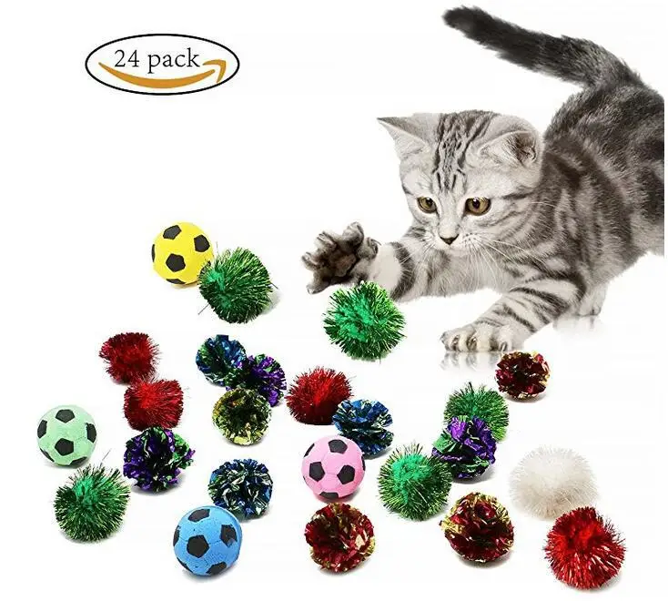 usd0.2/pc Free shipping cat toys pack 24pcs kitten playing toys cat toys ball pack gift bag
usd0.2/pc Free shipping cat toys pack 24pcs kitten playing toys cat toys ball pack gift bag