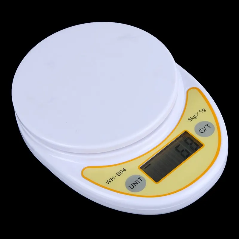 Portable LCD Display Digital Scale Electronic Kitchen Scale 5kg/ 1g Food Parcel Weighing Balance with Bowl
Portable LCD Display Digital Scale Electronic Kitchen Scale 5kg/ 1g Food Parcel Weighing Balance with Bowl